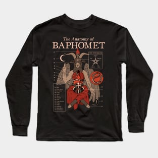 The Anatomy of Baphomet Long Sleeve T-Shirt